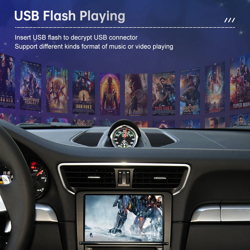 Road Top Wireless Carpaly for Porsche 911 918 PCM 3.1 System Support Android Auto Rear Cam