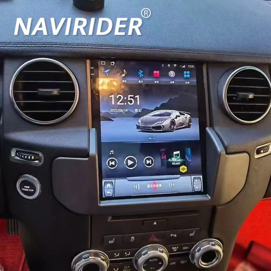10.4inch Android 15 Car Radio For Land Rover Discovery 4 LR4 2009-2016 GPS Navigation Car  | AUTOKITSHOP