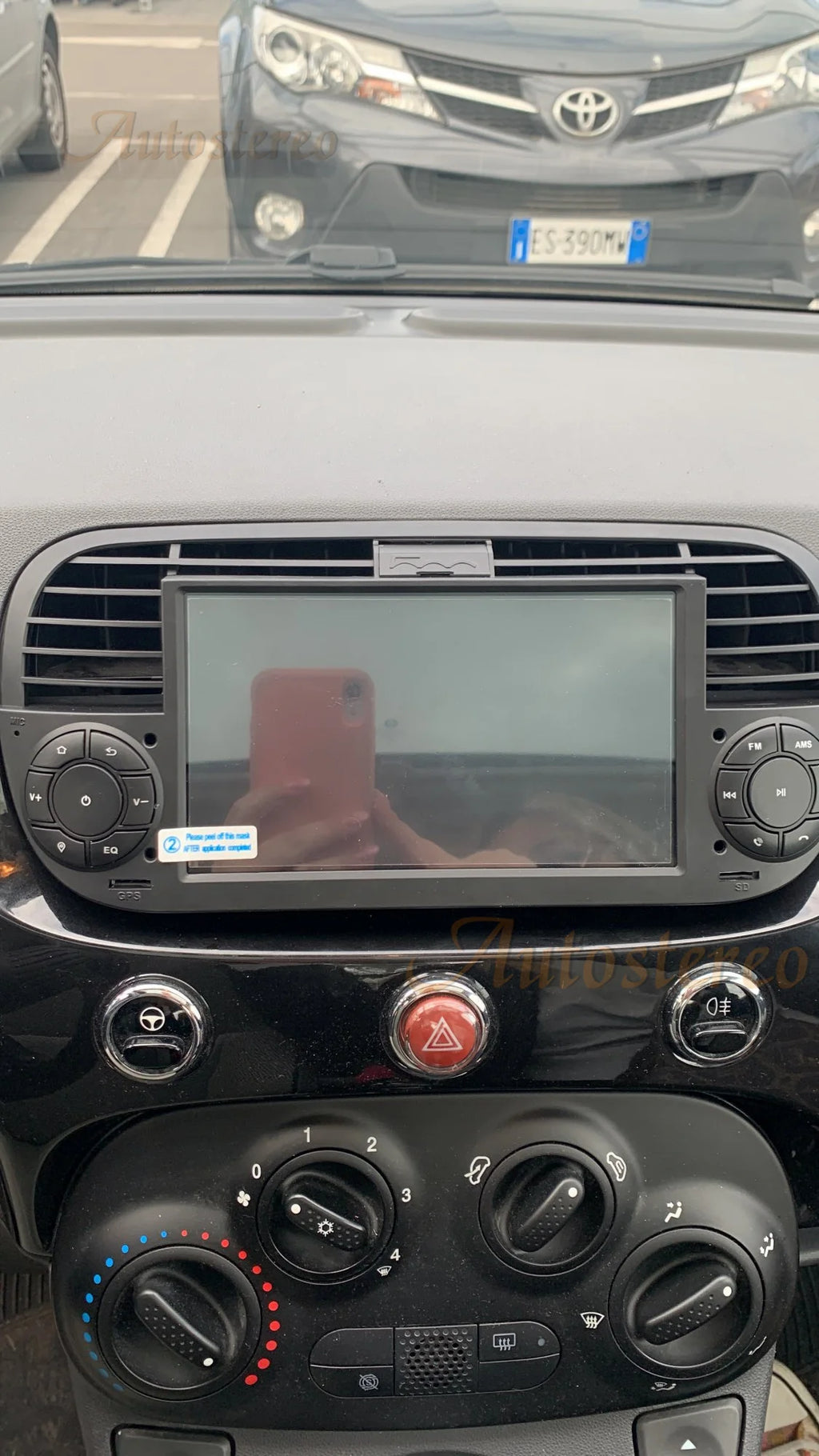 Auto Stereo For FIAT 500 2007-2014 Android 13 Car Car GPS Navigation HeadUnit Multimedia P