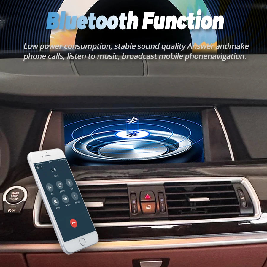 Android 13 Car Media Player Stereo Radio All-in-one For BMW 5 GT Series F07 2011-2016 CIC  | AUTOKITSHOP