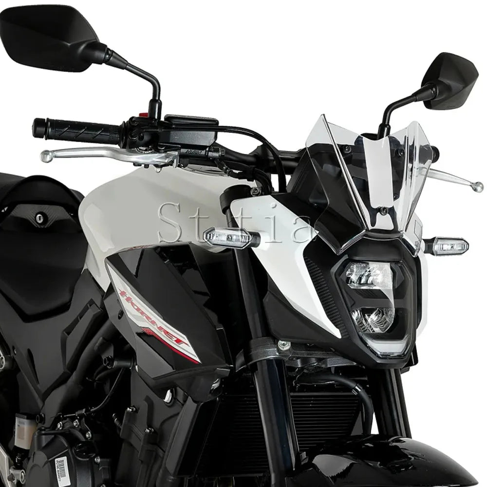 Acrylic Front Windscreen Windshield New Motorcycle For HONDA CB 500 CB500 Hornet 2024 2025 Acces - Automotive LED Light