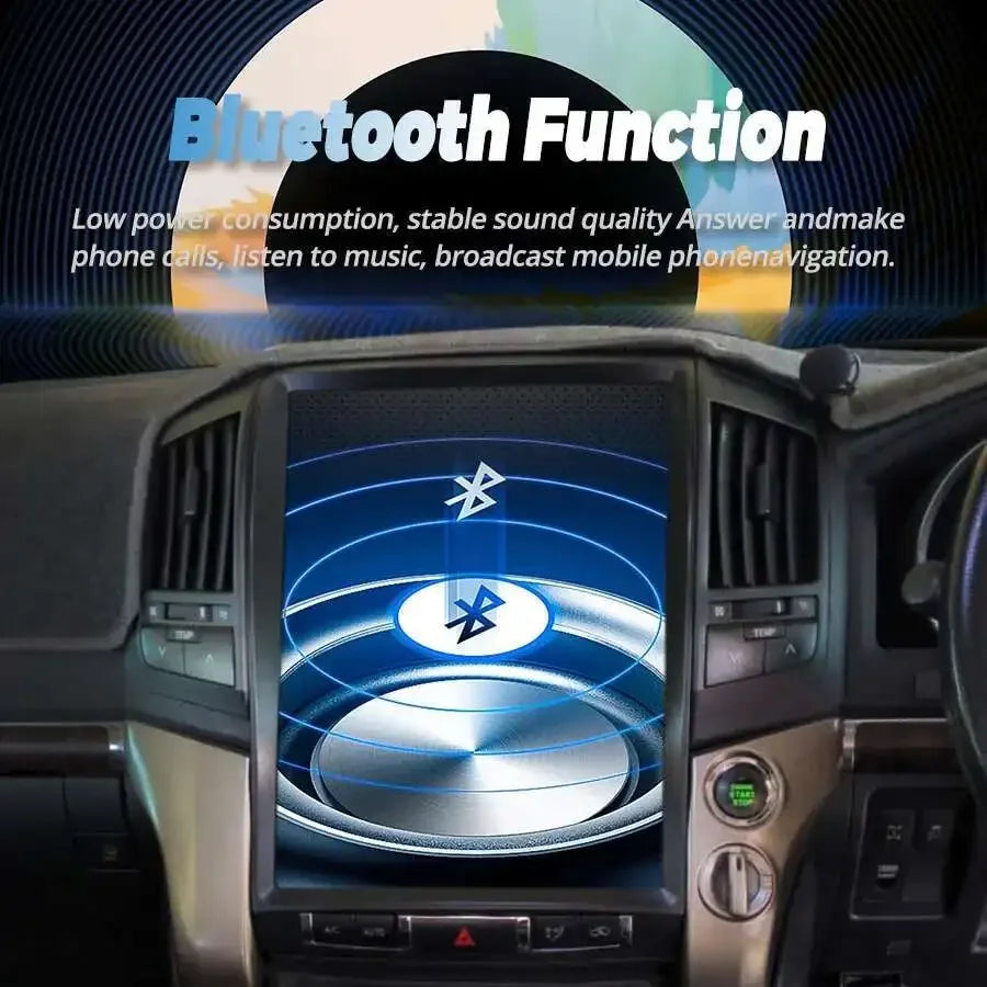 15.6inch Android 15 Car Radio CarPlay For Toyota Land Cruiser 200 LC200 2008- 2015 GPS Ste | AUTOKITSHOP