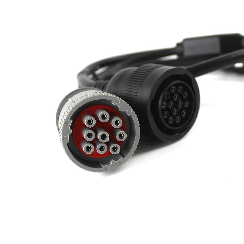 457-6114 9-pin & 14-pin Split Y Service Cable For Cat Diagnostic Adapter Tool ET-3 ET-III