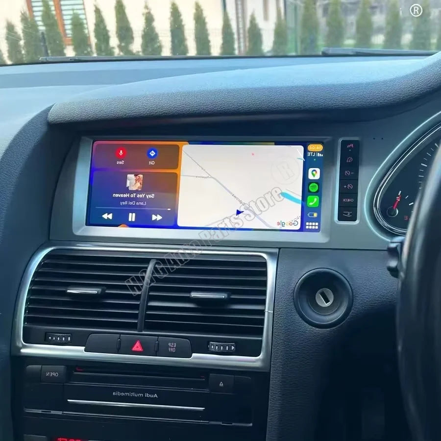L Car Android14 For Audi Q7 A4L A4 2005-2015 Wireless CarPlay GPS Intelligent Multimedia P
