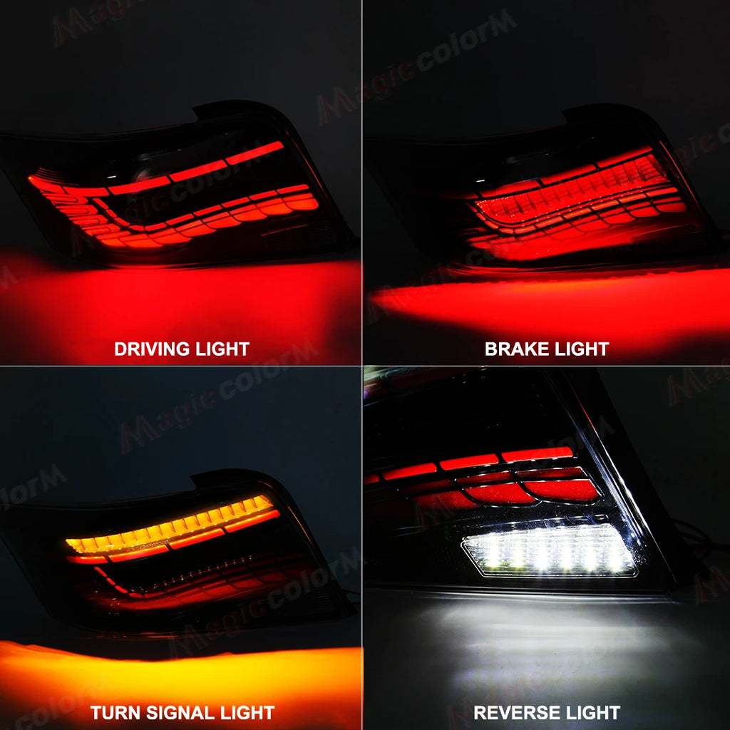 For Toyota Vios 2014 2015 2016 Tail Lamps Car Tail Light Assembly Rear Driving Turn Signal | AUTOKITSHOP