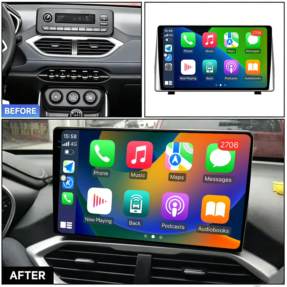 Android 16 For BaoJun 530 2018-2019 For Chevrolet Captiva 2018-2019 Car Video Multimedia P