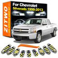 ZITWO 13pcs Car Accessories LED Interior Light Kit For Chevrolet Chevy Silverado for Chevrolet 1998-2008 - Canbus LED Ca