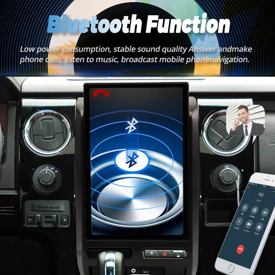 S 14inch Android 15 Auto Radio For Ford F150 2009-2012 Car Multimedia Video Player Carplay | AUTOKITSHOP