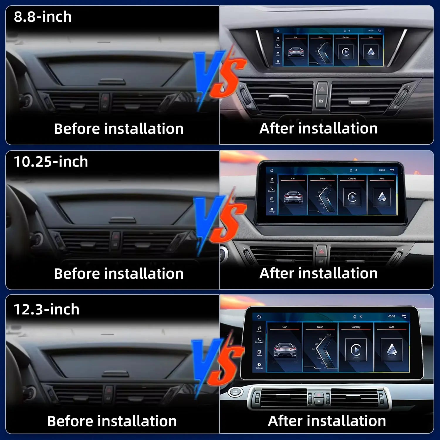 LED Interior Light Kit for BMW E84 X1 - Canbus Error-Free Interior Bulbs