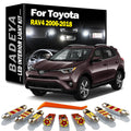 10-Piece LED Interior Light Kit for Toyota RAV4 2010-2011 - Canbus Error-Free Interior Bulbs