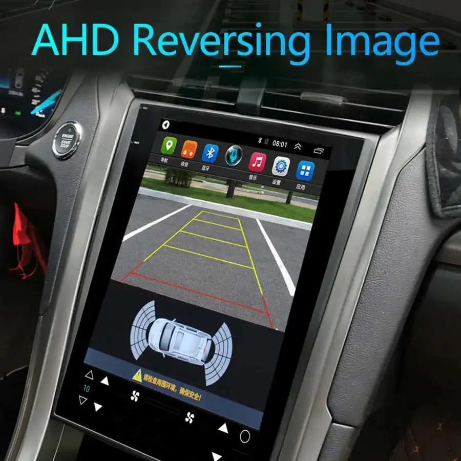 8G+128G 12.1Inch Touch Screen For Ford Mondeo Fusion MK5 Android 14 Car Radio Multimedia V