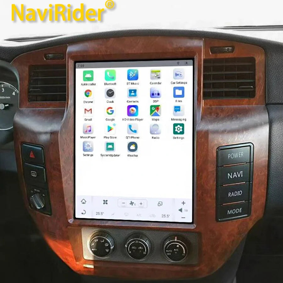 12.1" Android Screen GPS Navigation For Nissan Patrol Y61 2004-2019 Car Radio Stereo Multi | AUTOKITSHOP