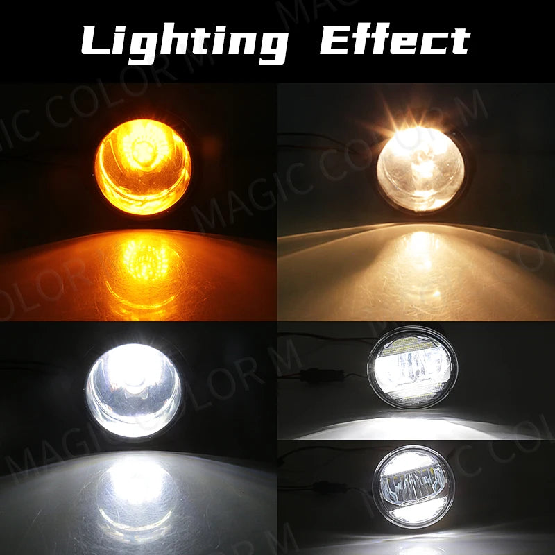 LED Fog Lamp For Nissan J11 QASHQAI ROGUE 2015 2016 2017 LED DRL Daytime Running Lights Ha | AUTOKITSHOP