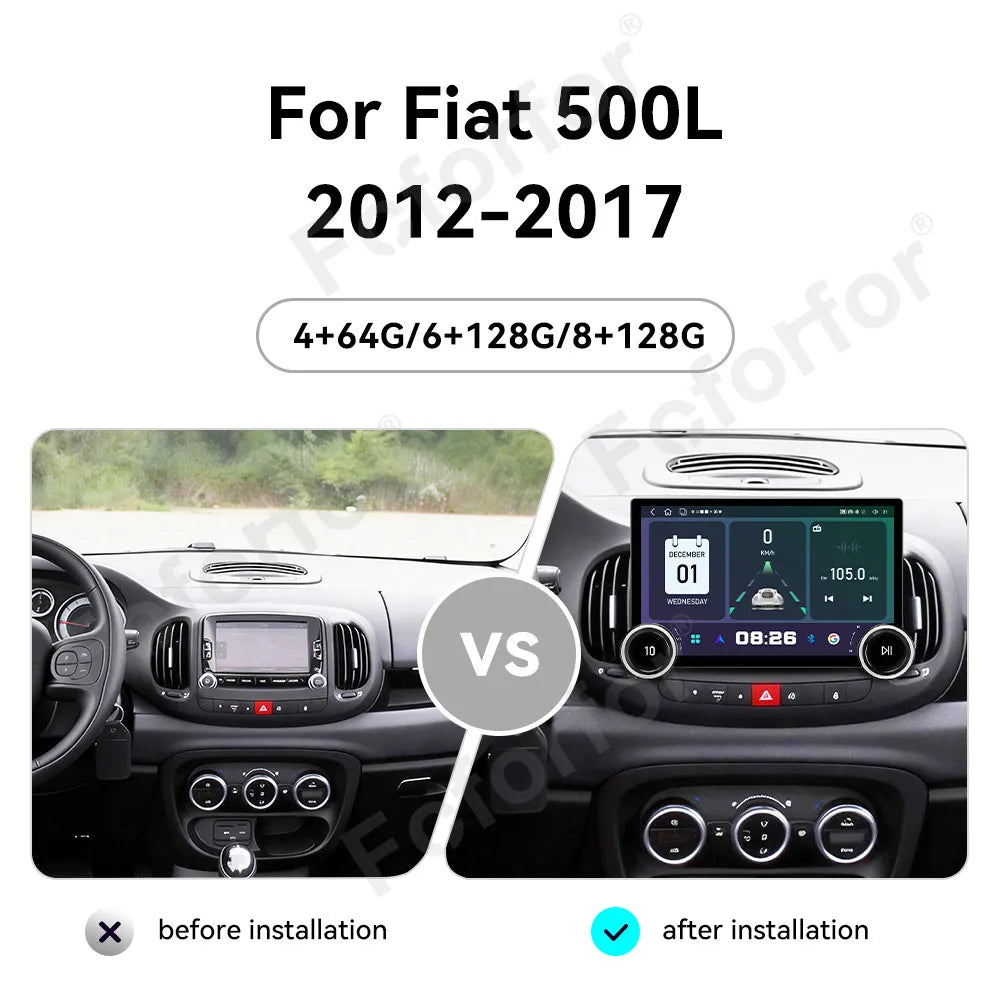 Android 15 Smart Car Stereo 11.5 Inch HD Large Screen Wireless CarPlay GPS Navigation Mult
