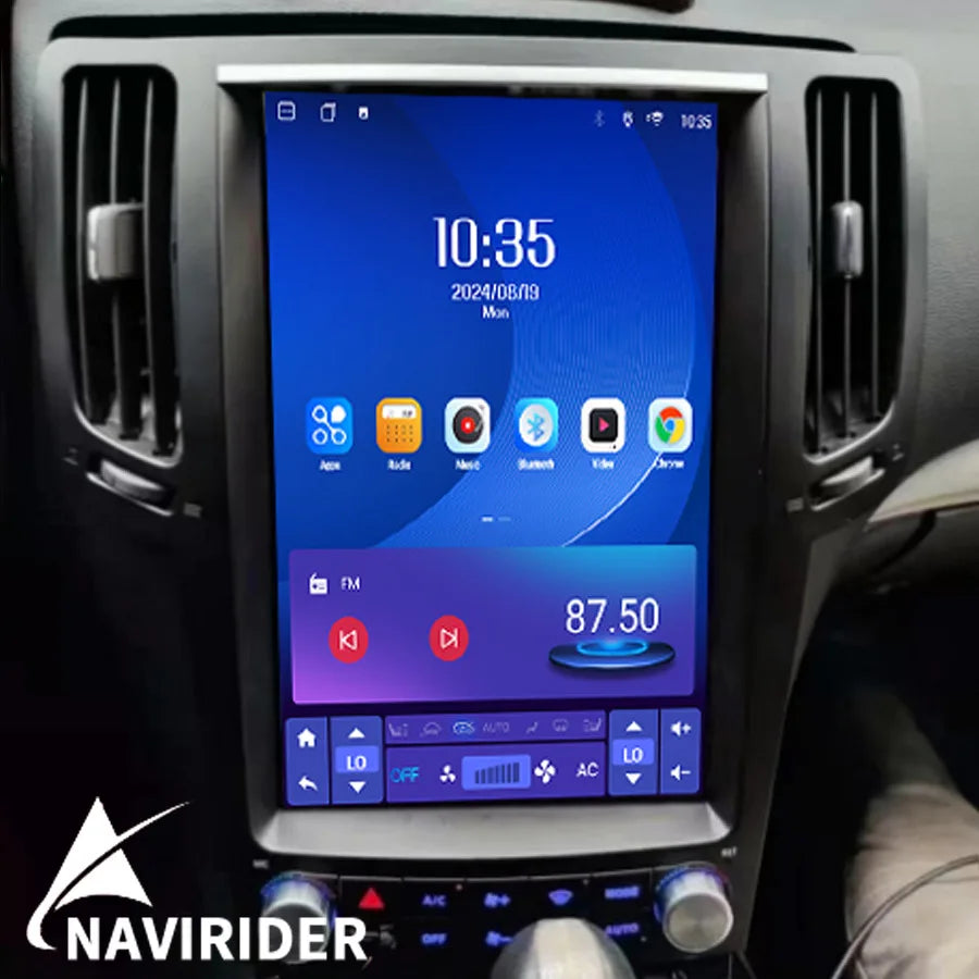 12.1" Android15 Ips Screen Car Radio For Infiniti G25 G35 G37 Q60S 2007-2015 Wireless Carp | AUTOKITSHOP
