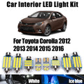 LED Interior Light Kit for Toyota Corolla - Canbus Error-Free Interior Bulbs