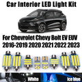 9-Piece LED Interior Light Kit for Chevrolet Chevy Bolt EV EUV 2016- 2021 - Canbus Dome Map Door Trunk Bulbs | AUTOKI...