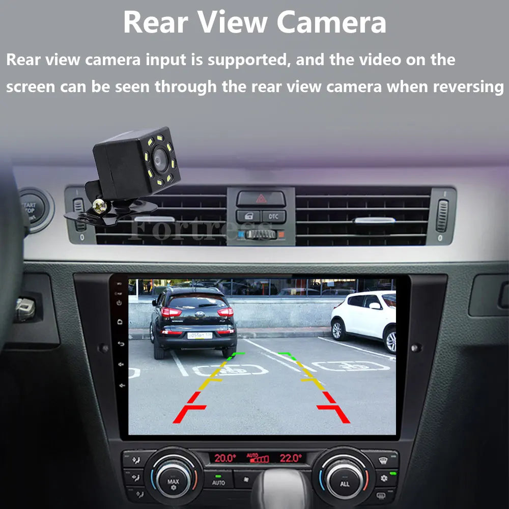 9" Android 16 Car Stereo Radio Carplay/Android Auto Touchscreen GPS Nav BT RDS For BMW 3 S