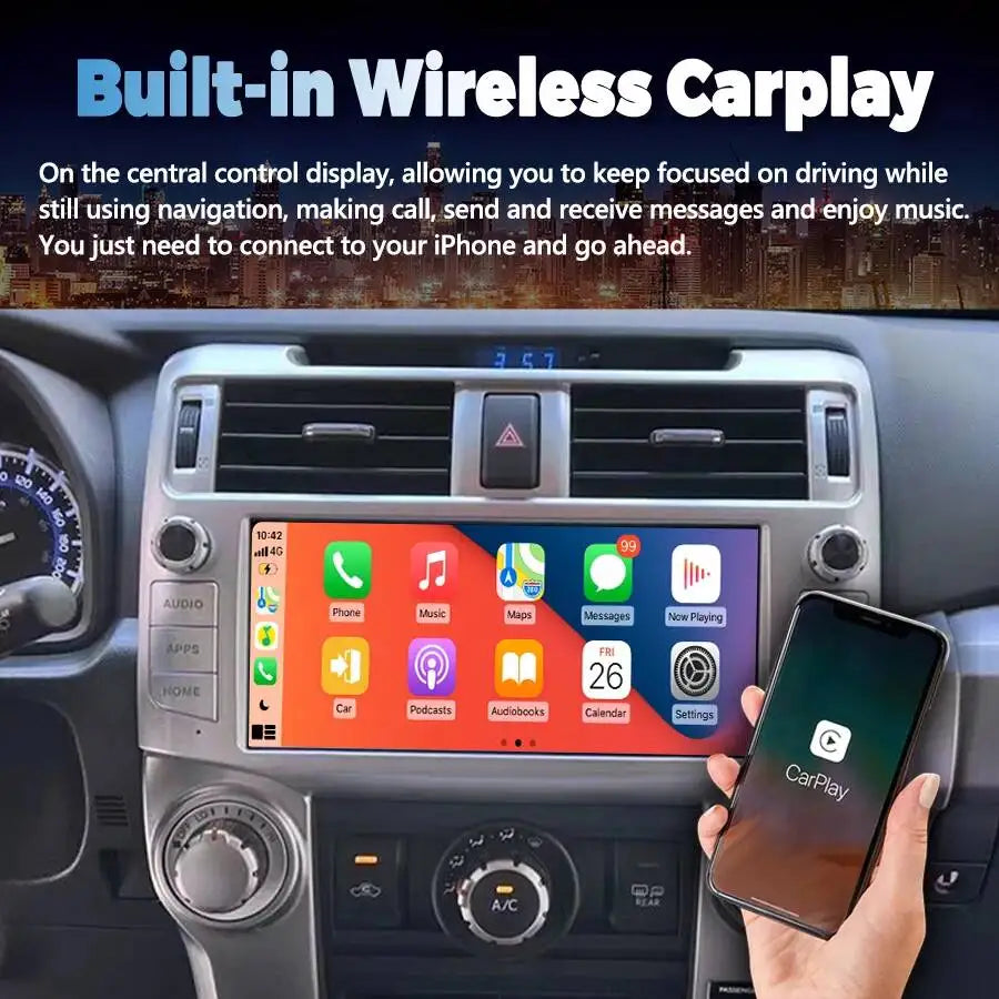 Autoradio Head Unit Car Multimedia Player 10.3inch Android For Toyota 4Runner 4 RUNNER 201