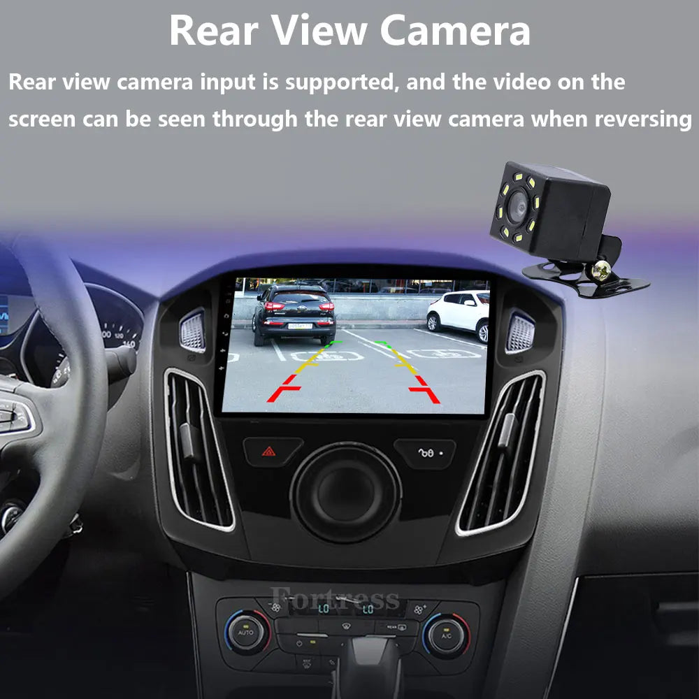 For Ford Focus 3 Mk 3 2011 2012 2013 2014-2019 Android 16 Multimedia Head Unit Carplay Car