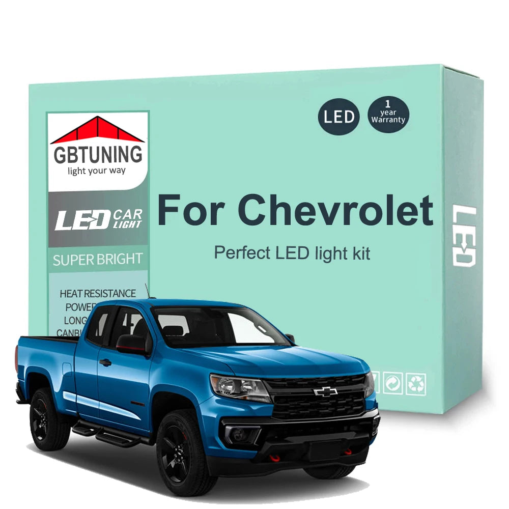 LED Interior Light Kit for Chevrolet Chevy Cruze Captiva Trax Orlando Malibu Aveo Spark Camaro Trailblazer Colorado O...