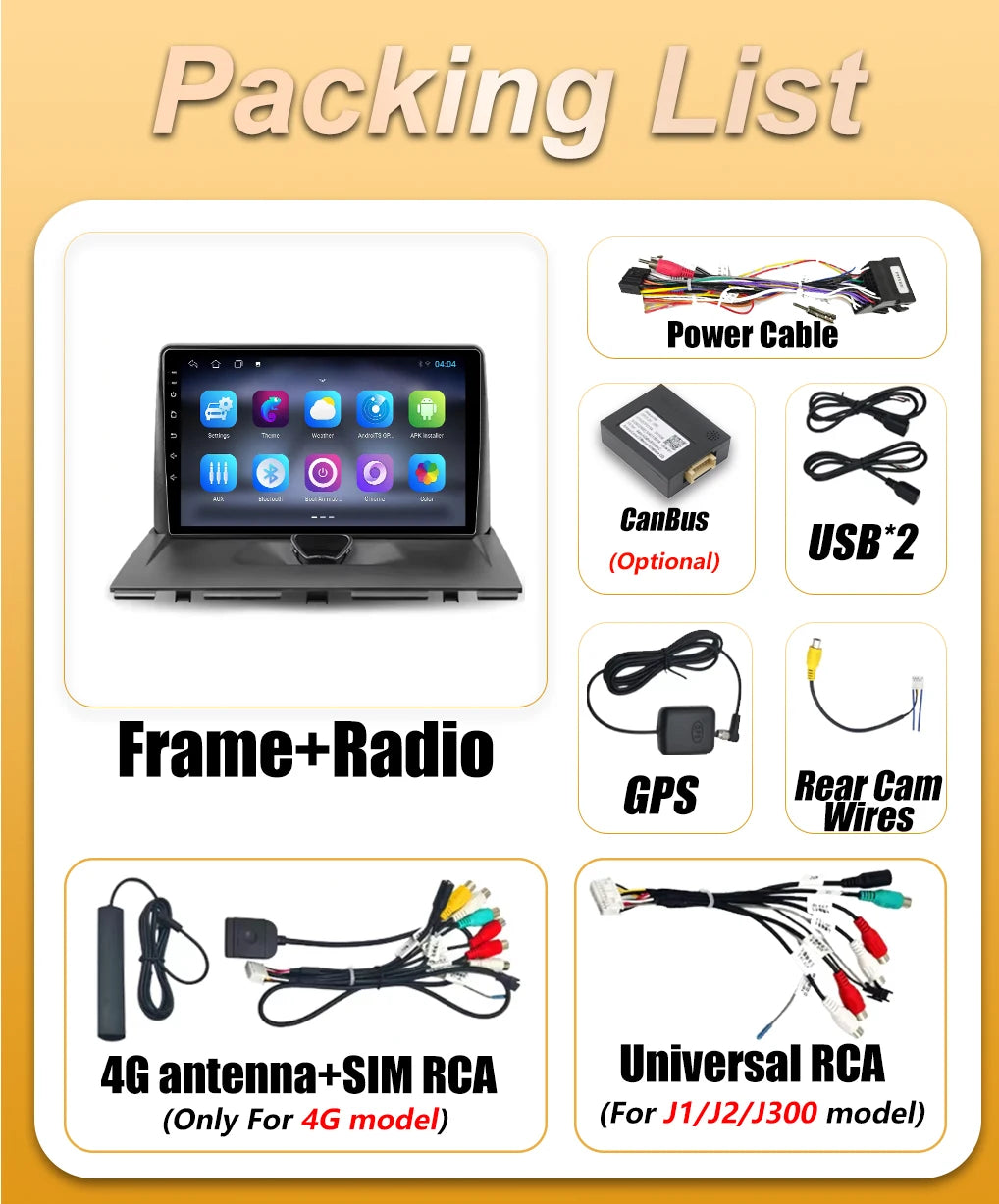 Android 16 Car Radio For Peugeot Expert 2 G9 2007 2008 2009 - 2017 Carplay BT Multimedia P | AUTOKITSHOP