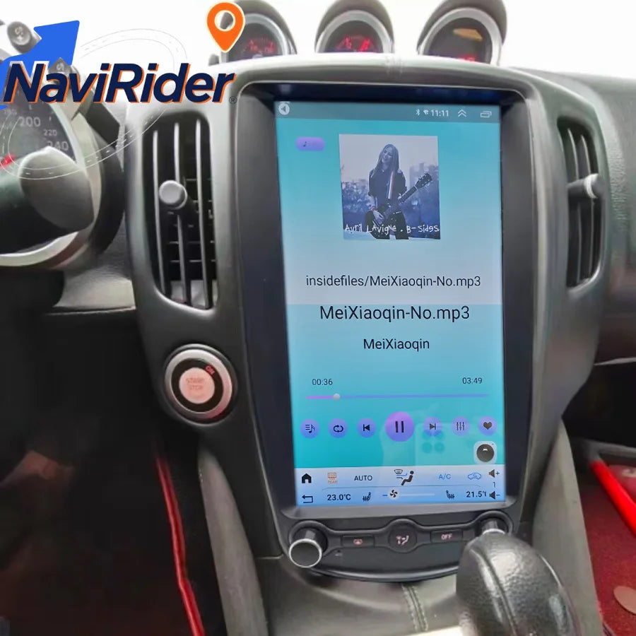 13.8" Android Screen Car Multimedia Player For Nissan 370Z 2008-2019 Stereo Auto Radio GPS