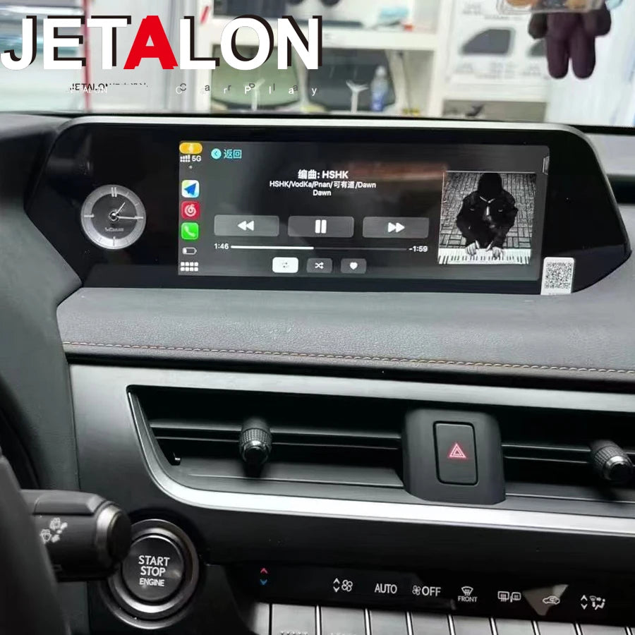1920*720 Screen Car Radio CarPlay For Lexus UX260h UX200 UX250 2019 2020 UX UX250H Stereo