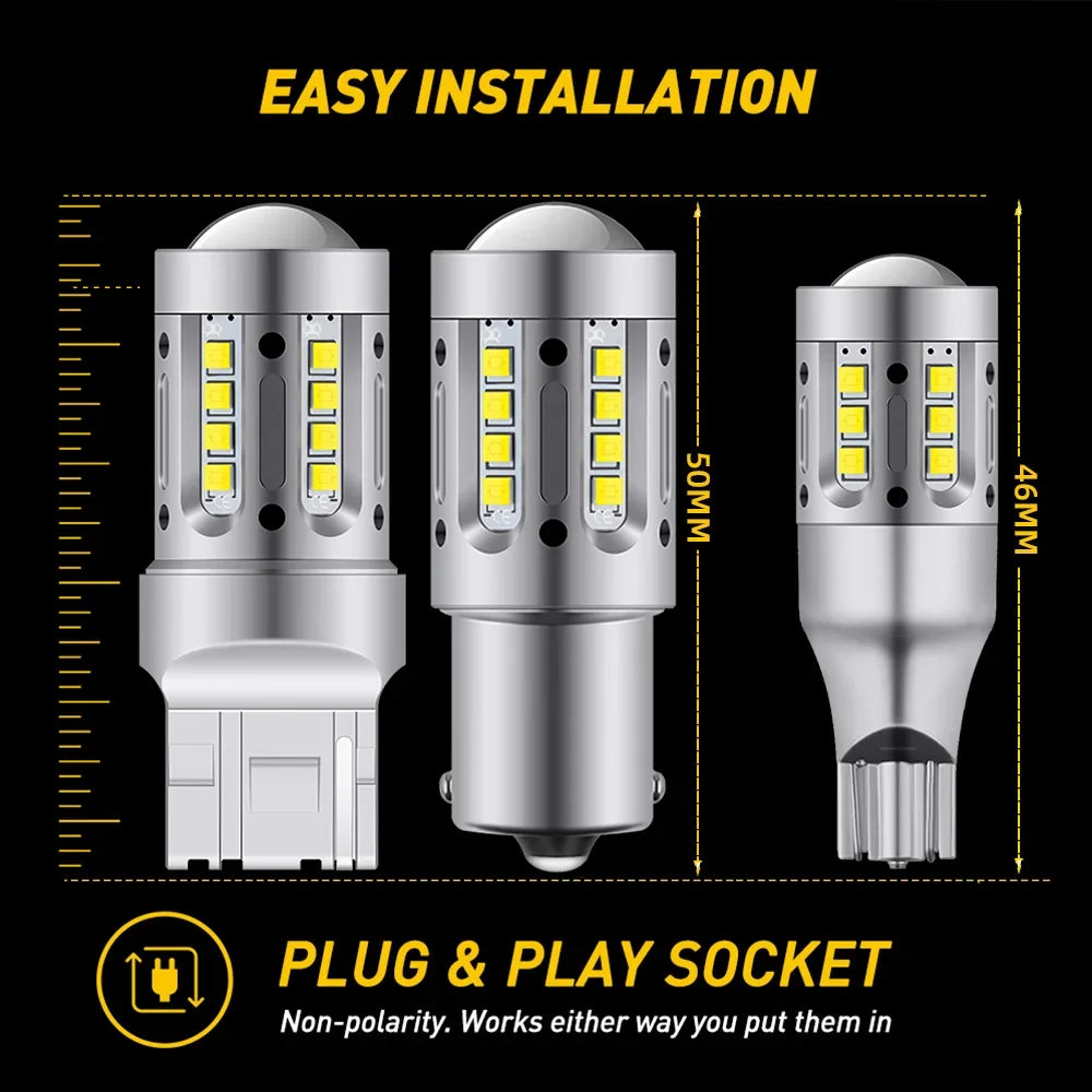 2-Piece LED Interior Light Kit for Audi A5 Accessories - Canbus Error-Free Bulbs | AUTOKITSHOP