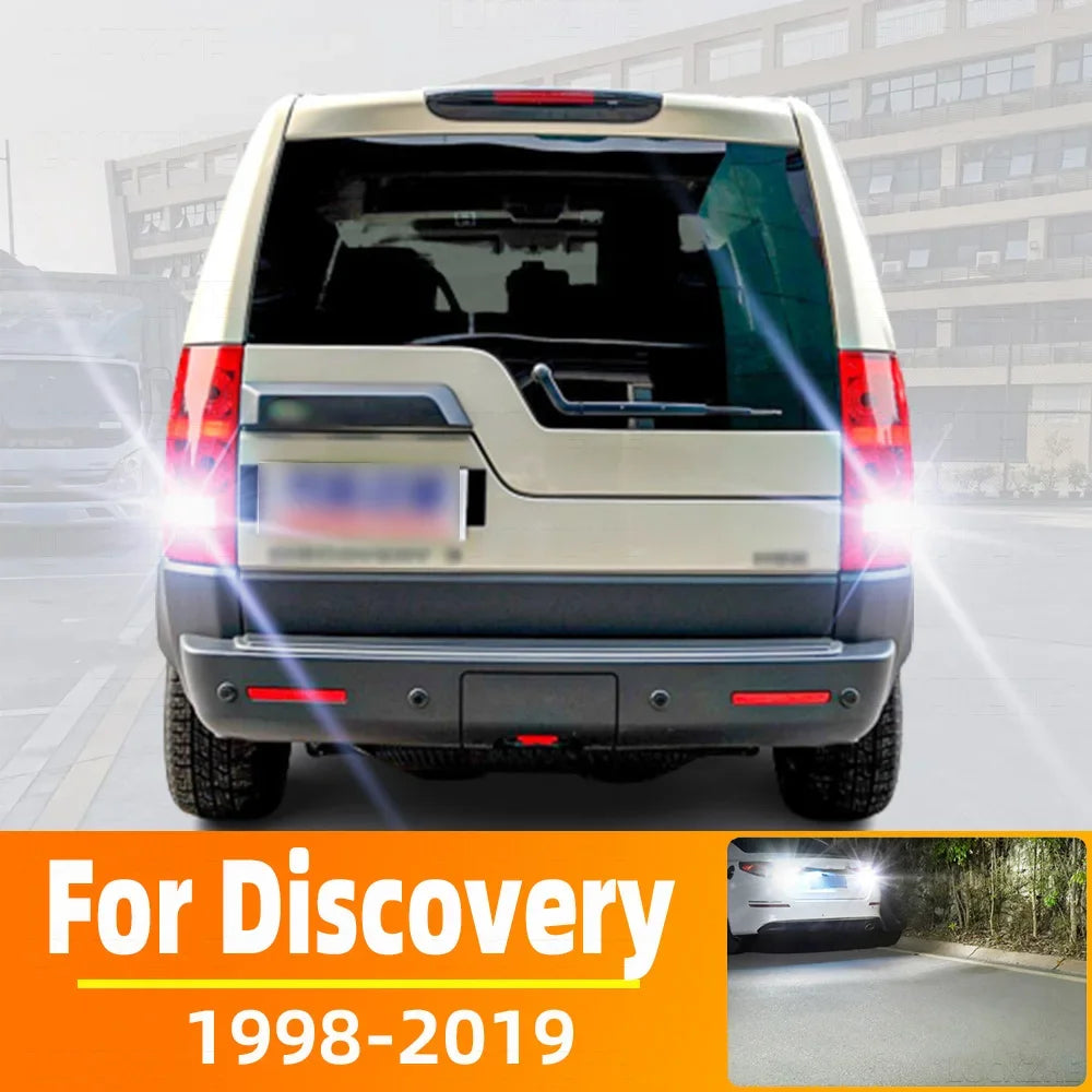 2-Piece LED Interior Light Kit for Land Rover Discovery 2 3 4 LR2 LR3 LR4 Sport Accessories 1998-2019 - Canbus Dome M...