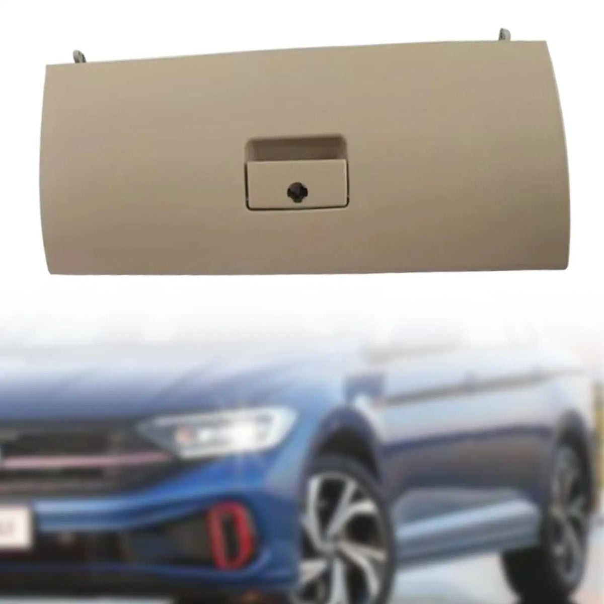 Beige Glove Box Door Lid 1J1857121A Directly Replace Easy Installation for Volkswagen Golf Bora  - Automotive LED Light