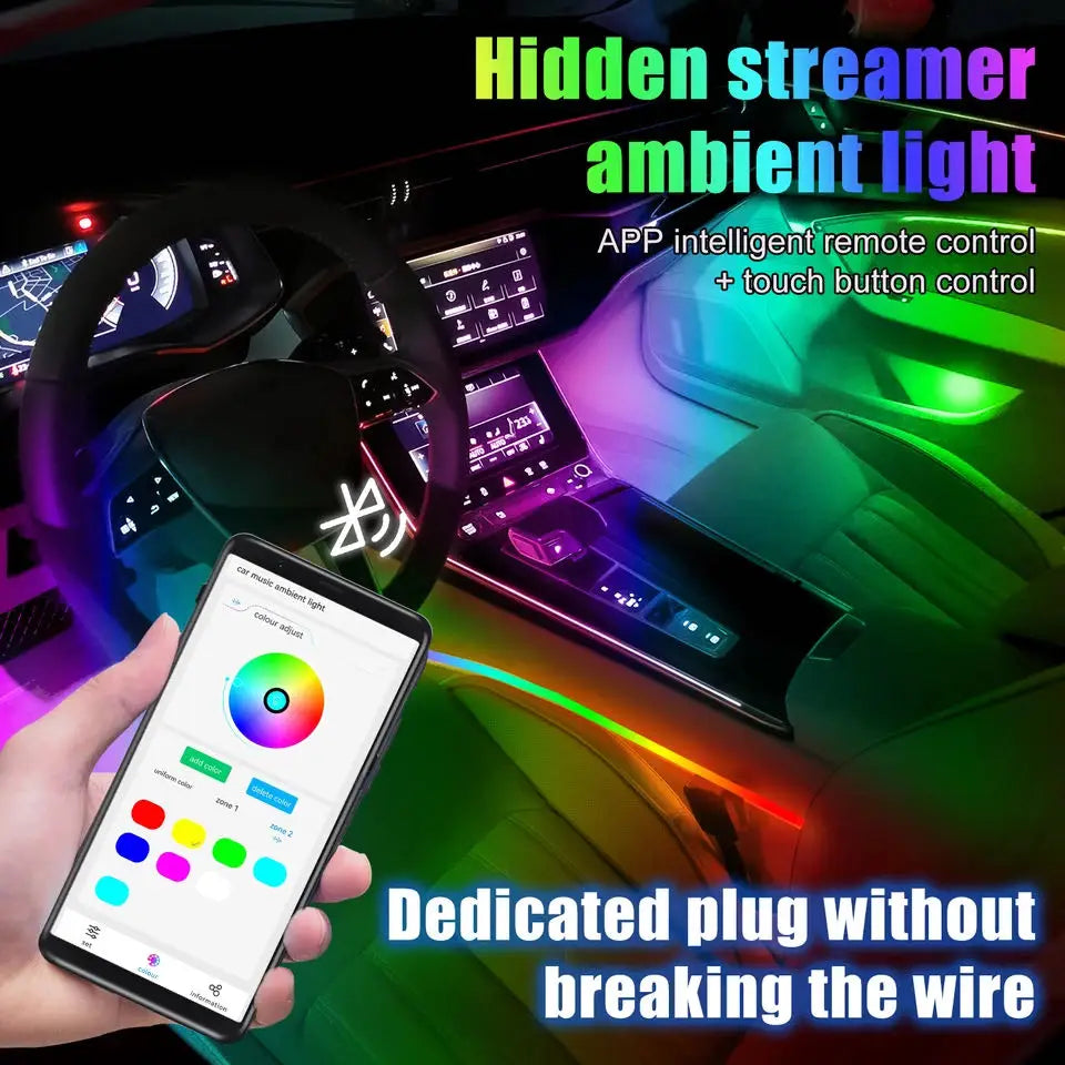 128 Color - Ambient Light - Car Interior Lighting