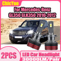 6000K White Canbus H7 LED Car Headlights 12V 24V 150W 30000LM High Power For Mercedes-Benz