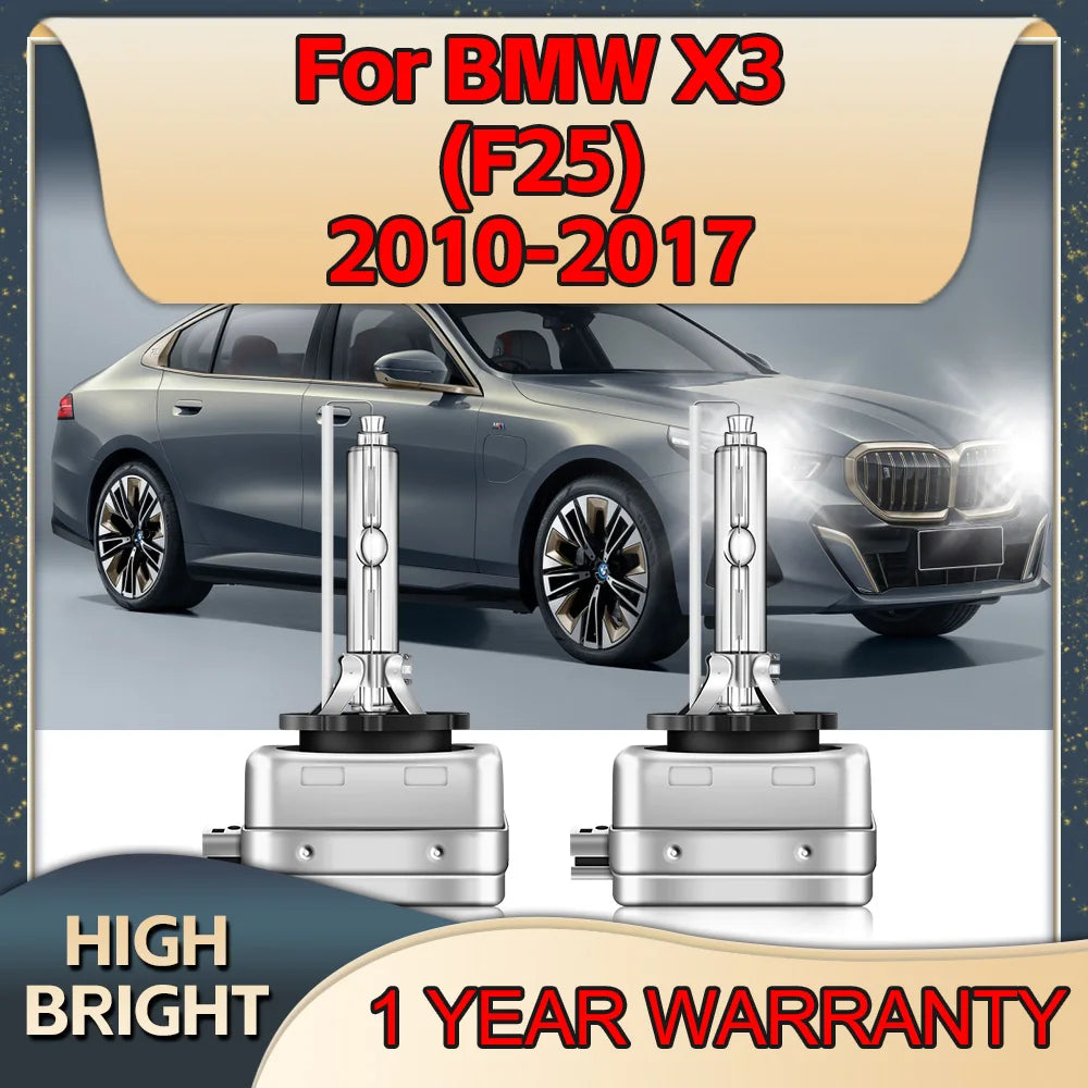35W Xenon D1S HID Bulb 6000K Car Headlight Replace For BMW X3 (F25) 2010 2011 2012 2013 20