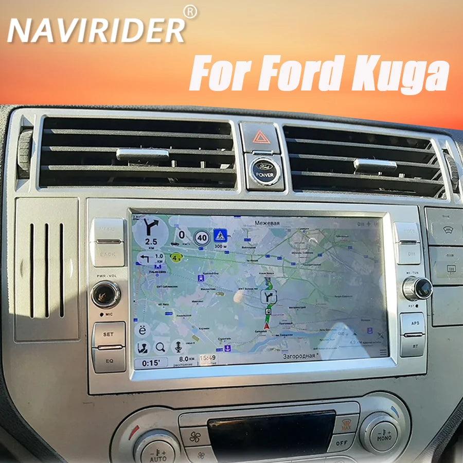 For Ford Kuga Focus 2 S-Max S Max C-Max C Max Fiesta Transit Fusion Android Autoradio Mult