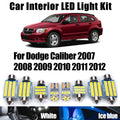 10-Piece LED Interior Light Kit for Dodge Caliber 2007- 2011 - Canbus Dome Map Door Trunk Bulbs | AUTOKITSHOP