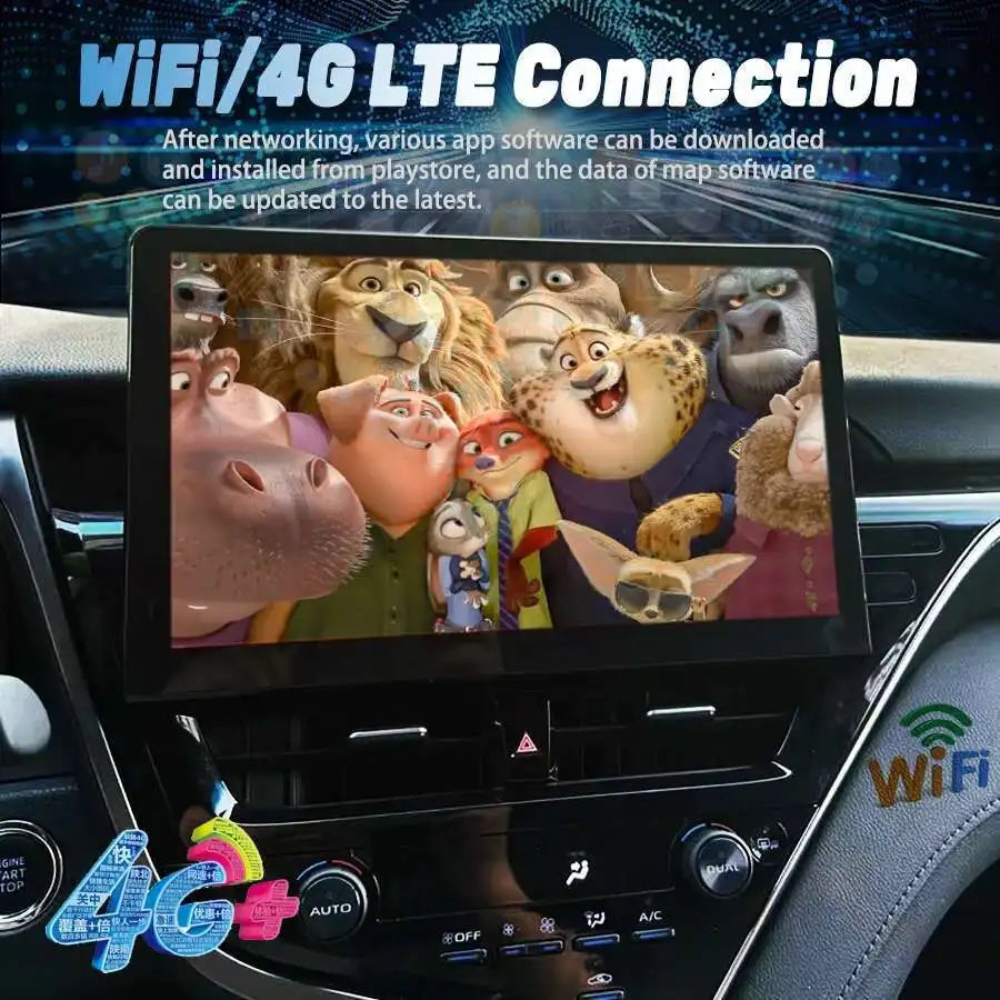 12.8inch For Toyota Camry 2022 2021 Car Radio Android 13 Screen Multimedia Video Player GP