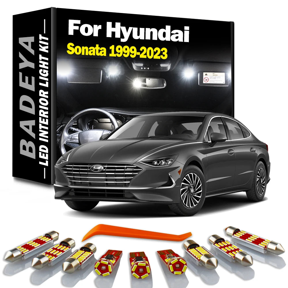LED Interior Dome Luggage Reading Light Kit For Hyundai Sonata 1999- 2016 2017 2018 2019 2