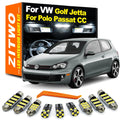 ZITWO Complete Car LED Bulb Interior Light Kit For VW Volkswagen Golf Jetta 3 4  for VW AW1 B6 B8 - Canbus LED Car Light