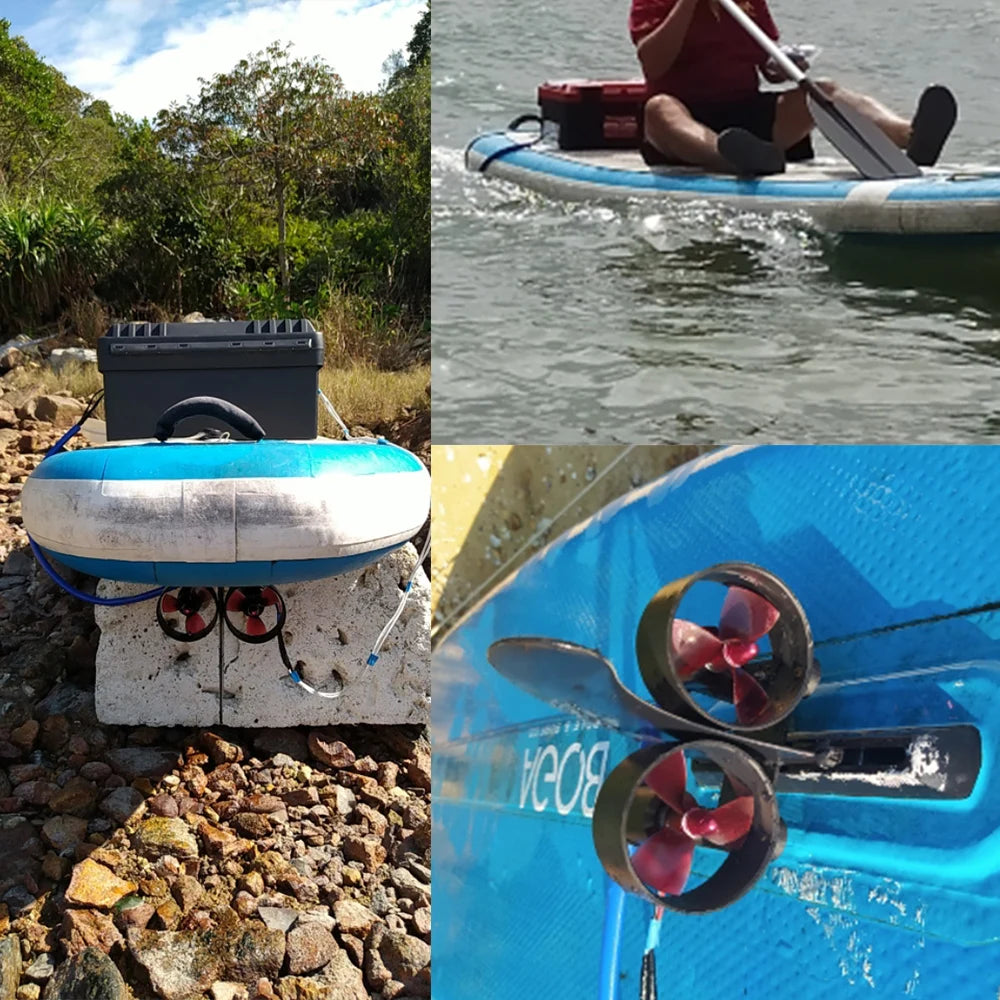 600W Powerful 5kg Thrust Electric Turbine Underwater Thrust CW CCW Propeller for RC Boat B