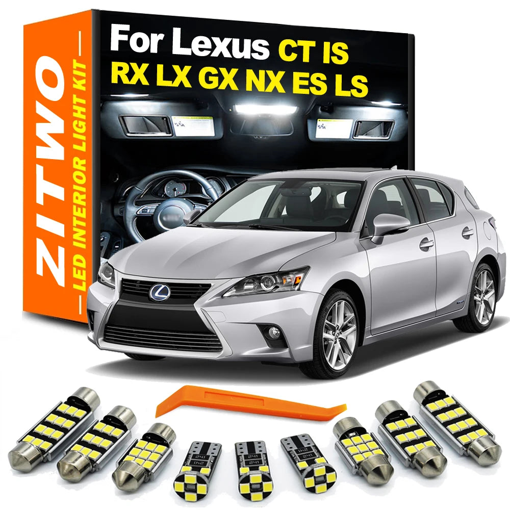 ZITWO LED Interior Light Kit For Lexus RX GX LX NX CT IS ES LS 200 250 300 350 400 430 450 460 470 570 200h 300h 400h 450h 200t