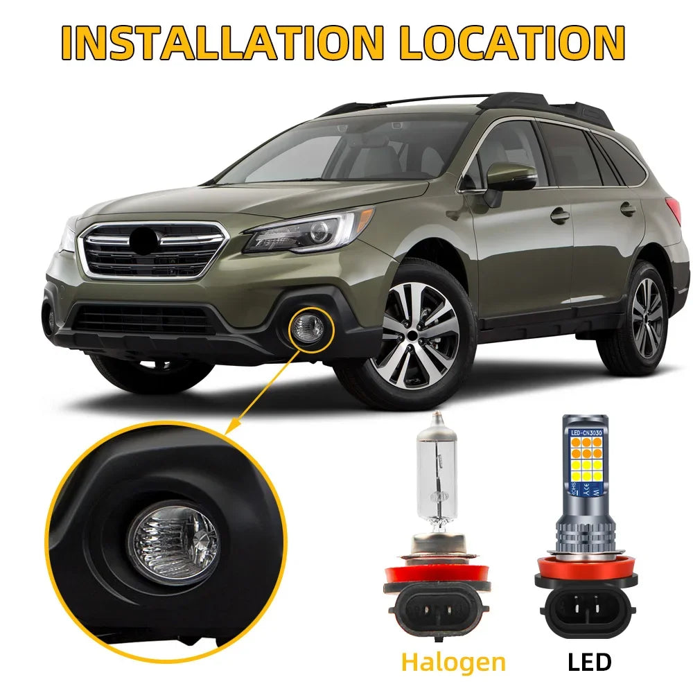 2-Piece LED Interior Light Kit for Subaru Outback 2000-2015 - Canbus Dome Map Door Trunk Bulbs | AUTOKITSHOP