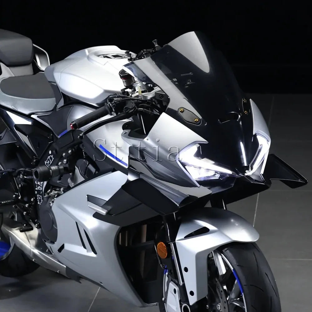 Windscreens Accessories Fit For CFMOTO 675SR 675SR-R 675SR R Motorcycle Front Spoiler Windshield - Automotive LED Light