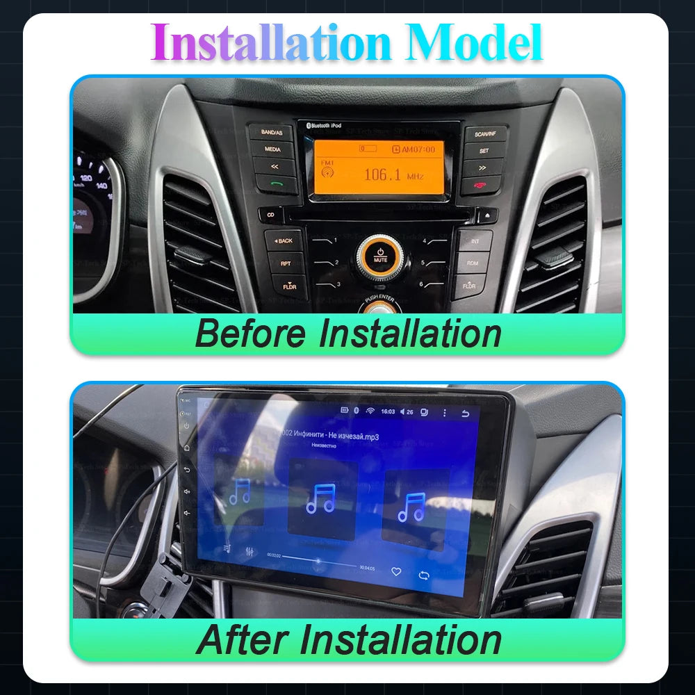 Android 16 For Ssangyong Korando 3 Actyon 2 2013-2017 Stereo Car Radio Multimedia Video Pl | AUTOKITSHOP