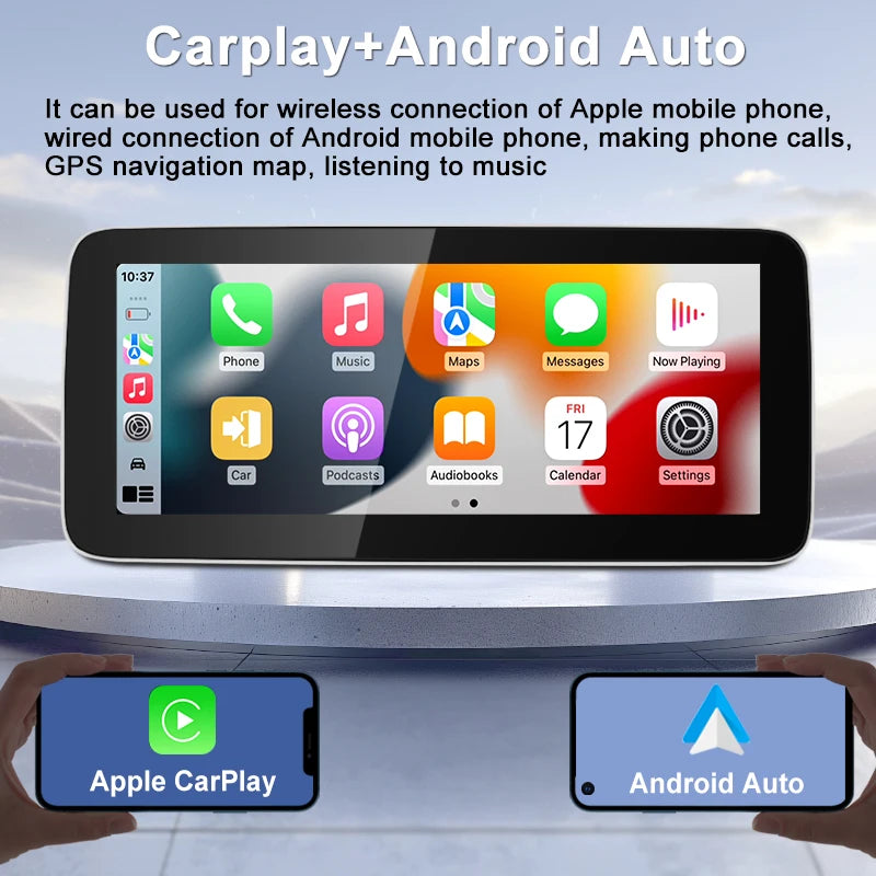 Factory Price 12.3"For Mercedes Benz C Class W205 GLC260 GLC300 X253 Wireless Carplay Andr