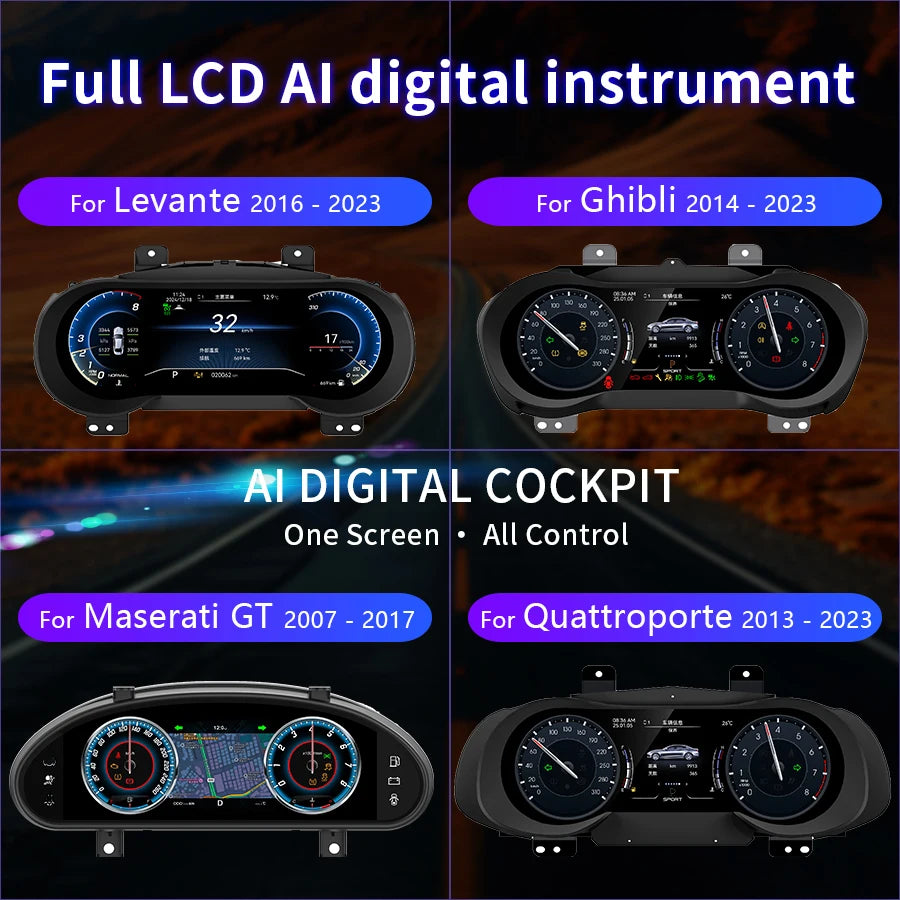 LED Interior Light Kit for Maserati 2013-2023 - Canbus Error-Free Interior Bulbs