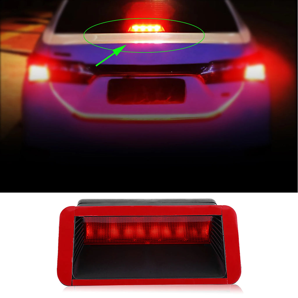 Universal Car Rear Red Brake Lights 12V 5LED Stop Light Auto Truck Cargo Tail Light Safety Light - Canbus LED Car Light