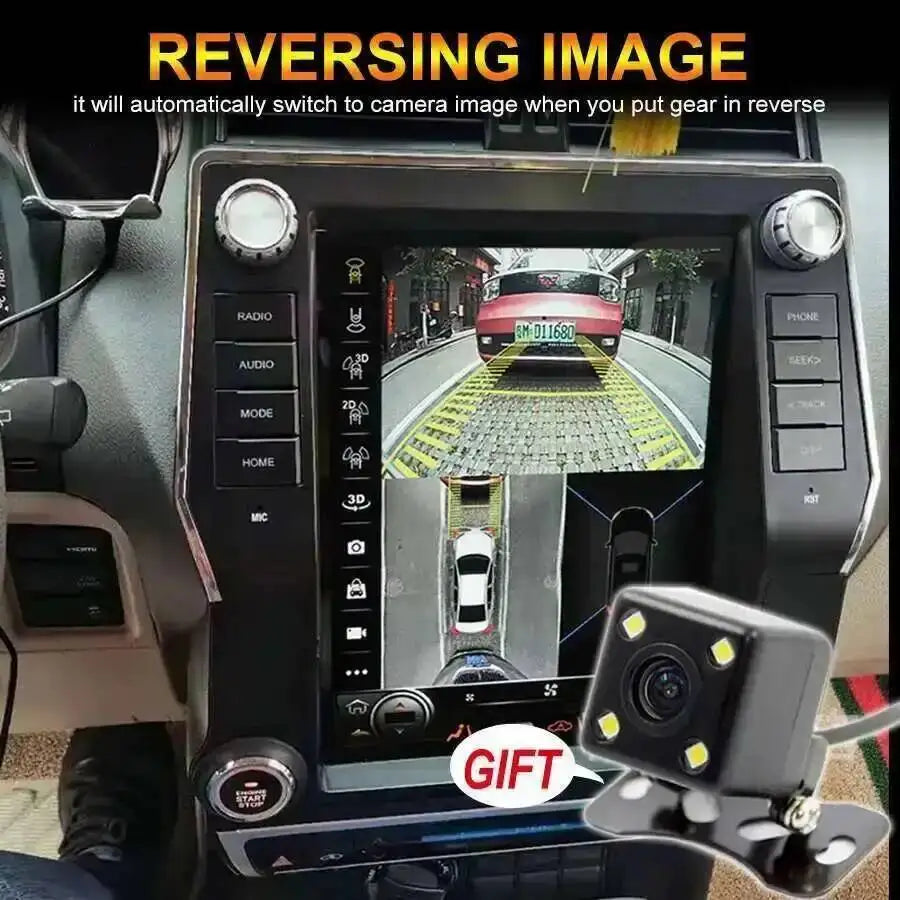 Android 14 DSP SIM Car Multimedia Video Player Head Unit For Toyota Land Cruiser Prado 201