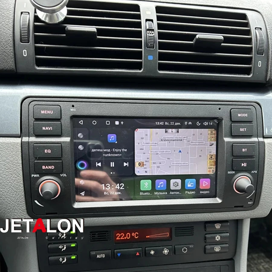 8.9inch For BMW E46 Android 15 Car Radio Screen CarPlay Stereo Car Multimedia Video Player