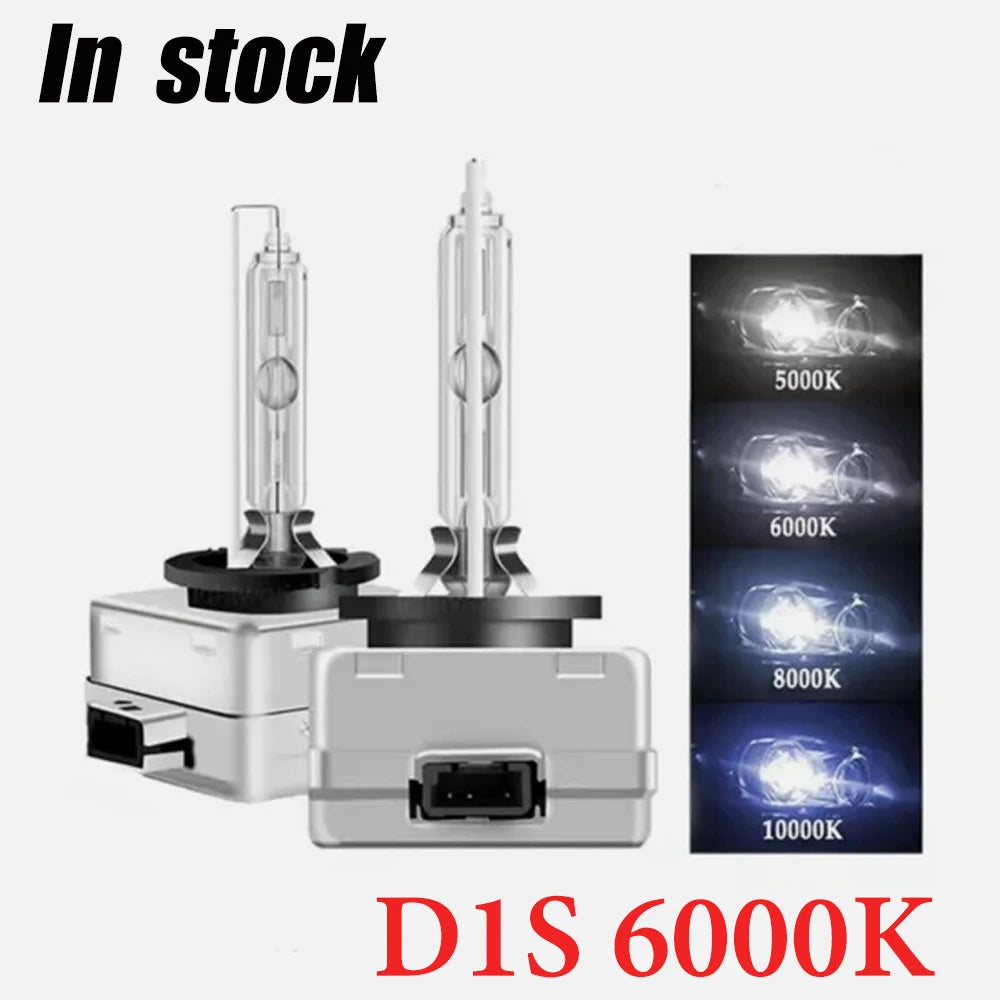 D1S HID Xenon Headlight Light Bulbs Replacement For BMW 3 Series E92 E93 Audi Benz 5000K 6